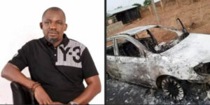 Read more about the article Benue House member-elect escapes death, vehicle burnt