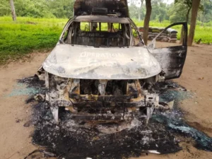 Read more about the article Bandits Attack Operation Burst Base in Oyo, Burn Patrol Van