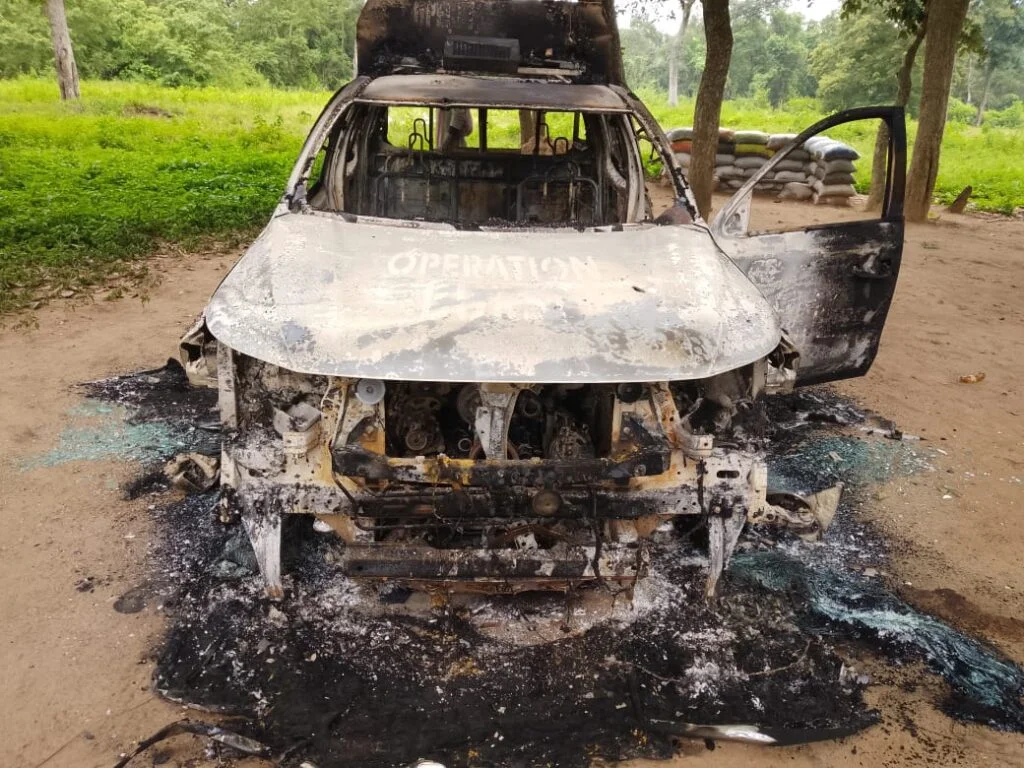 You are currently viewing Bandits Attack Operation Burst Base in Oyo, Burn Patrol Van