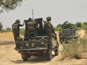 Read more about the article Troops Repel Multi-Directional ISWAP Assault in Borno, Kill Over 25 Terrorists